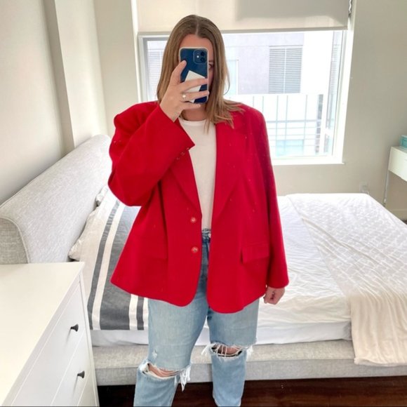 Pendleton Jackets & Blazers - Pendleton Red Blazer